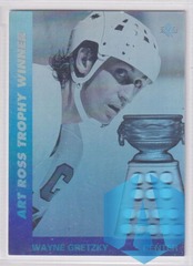 Wayne Gretzky 1991-92 UD Art Ross Trophy Winner #AW1 Hologram